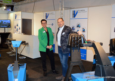 Vlaming Intern Transport: Paul Radsma en Laura Schuurman.